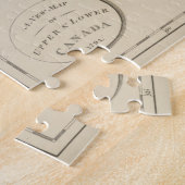 kaart van de Grote Meren (1794) Legpuzzel (Zijkant)