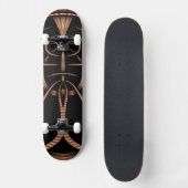 Kaart van de halfpijp van Gnarly Persoonlijk Skateboard (Voorkant)