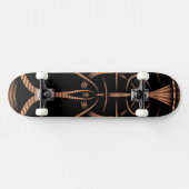 Kaart van de halfpijp van Gnarly Persoonlijk Skateboard (Horizontaal)