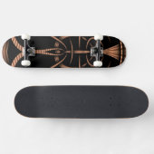 Kaart van de halfpijp van Gnarly Persoonlijk Skateboard (Horizontaal)