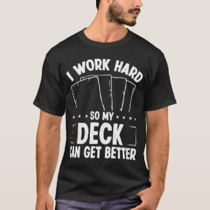 Kaart van de handel Game Collector werk Harde Kaar T-shirt