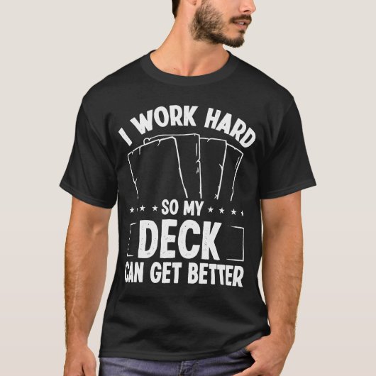Kaart van de handel Game Collector werk Harde Kaar T-shirt (Voorkant)