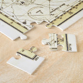  kaart van de hemel Constellatie van Hercules Legpuzzel (Zijkant)