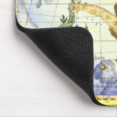 kaart van de hemel Constellatie van Hercules Muismat (Hoek)