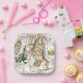  kaart van de hemel Constellatie van Hercules Papieren Bordje (Feest)