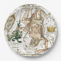  kaart van de hemel Constellatie van Hercules
