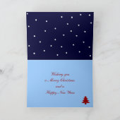 Kaart van de het landschapsTekst van Kerstmis van (Binnen)