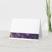 Kaart van de Iris van sympathieën de Blauwe (Achterkant)