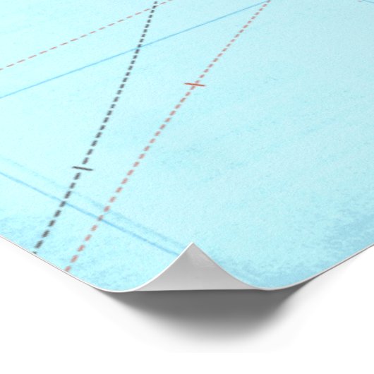 kaart van de isoleyeolimappa poster (Hoek)