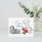 *~* Kaart van de Italiaanse Italiaanse taal Ciao I (Staand voorkant)