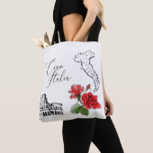 *~* Kaart van de Italiaanse Italiaanse taal Ciao I Tote Bag (Dichtbij)