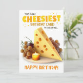 Kaart van de kaasmakerij met driehoekige kaas (Staand voorkant)