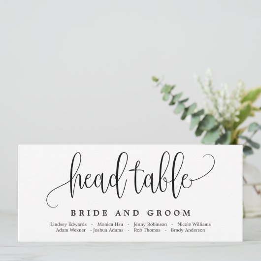 Kaart van de kalligrafie (Staand voorkant)