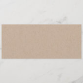 Kaart van de kalligrafie (Achterkant)