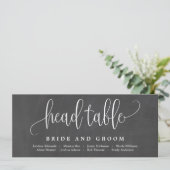 Kaart van de kalligrafie (Staand voorkant)