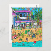 Kaart van de Kantoor van het zeepark (Voorkant / Achterkant)