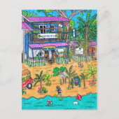 Kaart van de Kantoor van het zeepark (Voorkant)