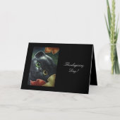 Kaart van de KAT van de THANKSGIVING de ZWARTE, (Voorkant)