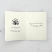 Kaart van de katholieke Eerste Heilige Communie Je (Binnen)