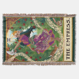 Kaart van de Keizerin Tarot Deken