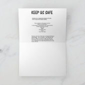 Kaart van de Kerstman van de Redding van de Kat (Binnen)