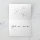 Kaart van de Kerstman van Kerstmis de Capricieuze (Binnen)