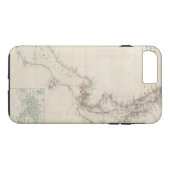 Kaart van de Kolonie Nieuw-Zeeland Case-Mate iPhone Case (Achterkant (Horizontaal))