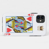 KAART VAN DE KONINGIN Case-Mate iPhone CASE (Achterkant (horizontaal))
