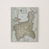  kaart van de Krim, Oekraïne, regio Sebastopol Legpuzzel (Verticaal)