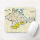 kaart van de Krim, Oekraïne, regio Sebastopol Muismat (Met muis)