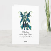 Kaart van de Kunst van de Fee van de Ster Celetial (Achterkant)