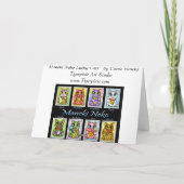 Kaart van de Kunst van de Kat van de Fantasie van (Achterkant)