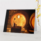 Kaart van de Kunst van de Wijnmakerij van zeven (Gele Bloem)