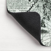 Kaart van de kust van New England Muismat (Hoek)