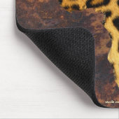 Kaart van de Leopard Spots van de wilde dieren van Muismat (Hoek)