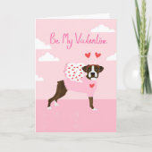 Kaart van de Liefde van de Hond van de bokser de (Voorkant)