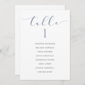 Kaart van de lijst van de bruine dusty-lijst van w (Voorkant / Achterkant)