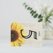 Kaart van de Lijst van het Huwelijk van de (Staand voorkant)