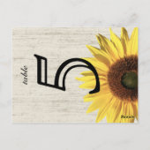 Kaart van de Lijst van het Huwelijk van de (Achterkant)