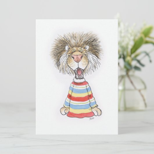 Kaart van de Lion (Staand voorkant)