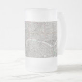  kaart van de Londense stad Matglas Bierpul (Voorkant rechts)