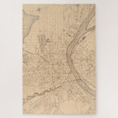  kaart van de MA voor Haverhill (1909) Legpuzzel (Verticaal)