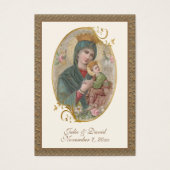 Kaart van de Maagd Mary Jesus Wedding Scripting Pr (Voorkant)