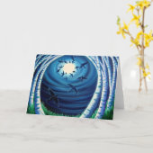 Kaart van de Maan en de Vogels, Ascending (Gele Bloem)