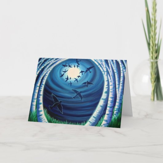 Kaart van de Maan en de Vogels, Ascending (Voorkant)