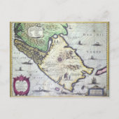 Kaart van de Magellan-Straat, Patagonia (Voorkant)