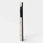  Kaart van de Massachusetts kustlijn Case-Mate iPhone Case (Achterkant/links)