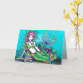Kaart van de Meermin van de Regenboog van Lyra de (Gele Bloem)
