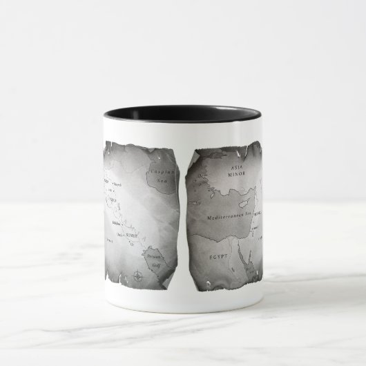 KAART VAN DE MESOPOTAMIA-Mok Mok (Midden)