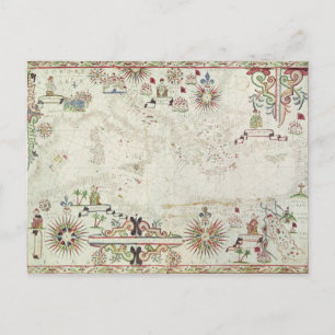 Kaart van de Middellandse Zee, 1625